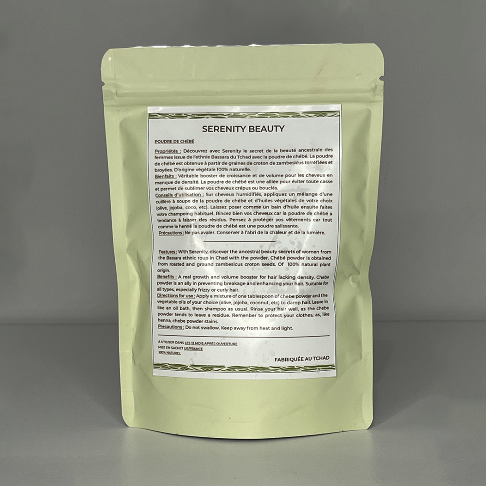 Poudre de chébé non torréfié – Image 3